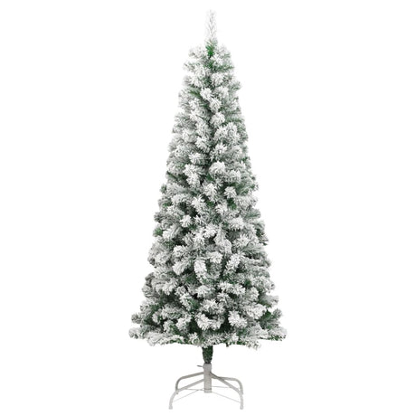 Vidaxx künstlicher Weihnachtsbaum mit Scharnieren und Schnee 240 cm