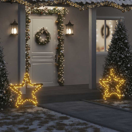 Vidaxx Weihnachtsbeleuchtung mit Stern 115 LEDs 85 cm
