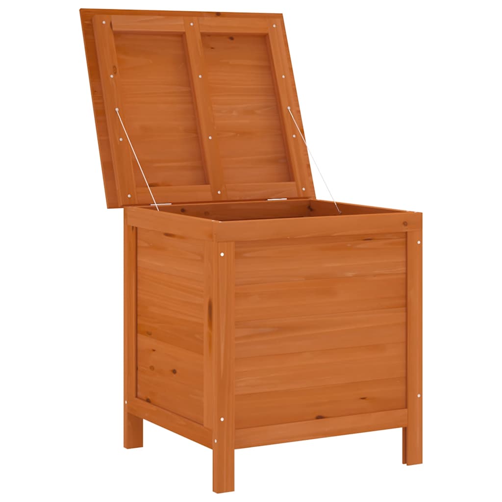Vidaxl tuinbox 50x49x56,5 cm massief vurenhout bruin