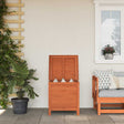 Vidaxl tuinbox 50x49x56,5 cm massief vurenhout bruin