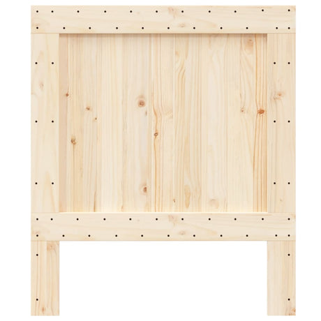 Vidaxl hoofdbord 80x104 cm massief grenenhout
