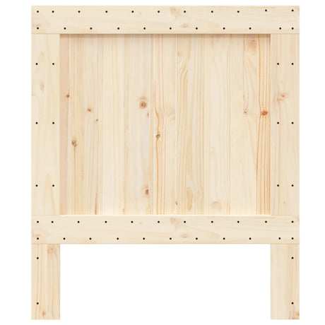 Vidaxl hoofdbord 90x104 cm massief grenenhout