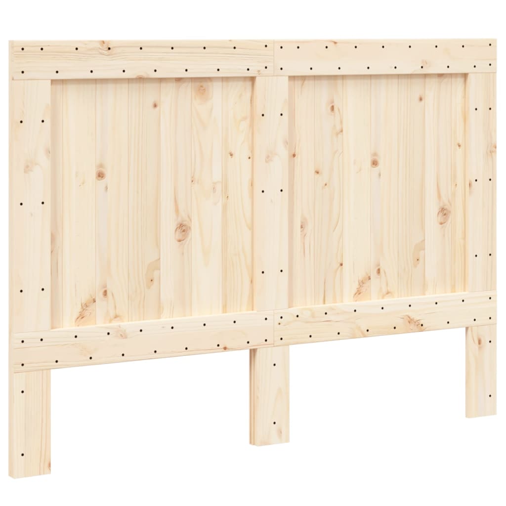 Vidaxl hoofdbord 140x104 cm massief grenenhout
