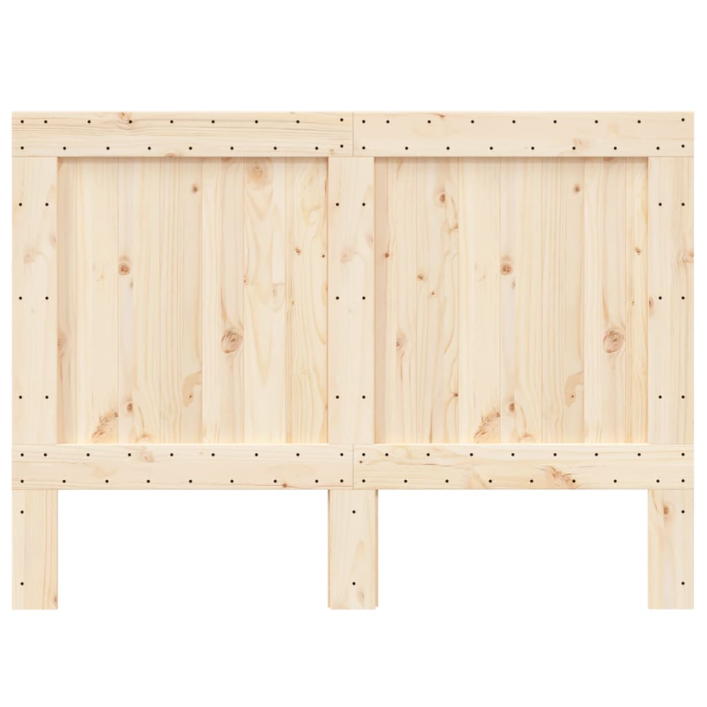 Vidaxl hoofdbord 140x104 cm massief grenenhout