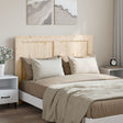 Vidaxl hoofdbord 140x104 cm massief grenenhout