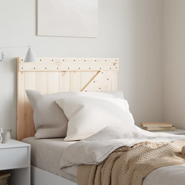 Vidaxl hoofdbord 80x104 cm massief grenenhout