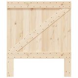 Vidaxl hoofdbord 90x104 cm massief grenenhout