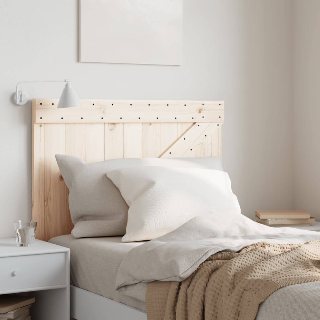 Vidaxl hoofdbord 90x104 cm massief grenenhout