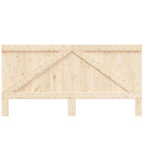 Vidaxl hoofdbord 200x104 cm massief grenenhout