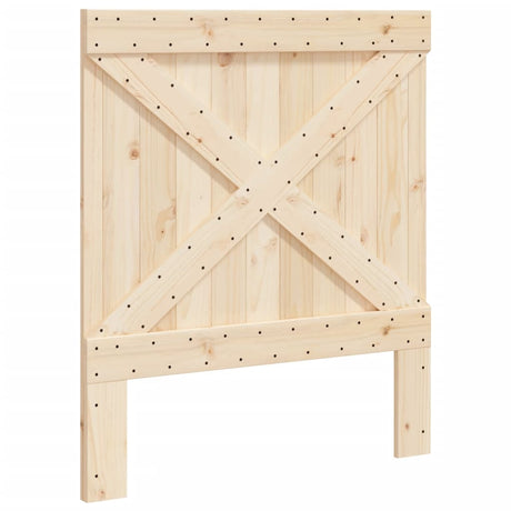 Vidaxl hoofdbord 90x104 cm massief grenenhout