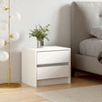 Vidaxl nachtkastje 40x31x35,5 cm massief grenenhout wit