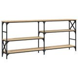 Vidaxl wandtafel 180x29x76,5 cm bewerkt hout sonoma eikenkleurig