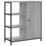 Vidaxl dressoir 70x30x80 cm bewerkt hout grijs sonoma
