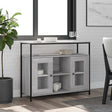 Vidaxl dressoir 100x35x80 cm bewerkt hout grijs sonoma