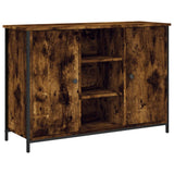 Vidaxl dressoir 100x35x70 cm bewerkt hout gerookt eikenkleurig