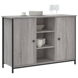 Vidaxl dressoir 100x35x70 cm bewerkt hout grijs sonoma