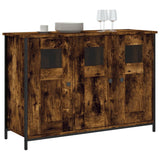 Vidaxl dressoir 100x35x70 cm bewerkt hout gerookt eikenkleurig