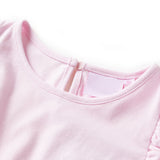 VidaXL Kinderkleid mit Rüschen 140 Hellrosa