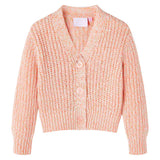 VidaXL Kinderstrickjacke gestrickt 92 rosa gemischt