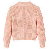 VidaXL Kinderstrickjacke gestrickt 104 rosa gemischt