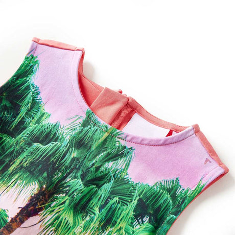 VidaXL Kinderkleid 128 Koralle