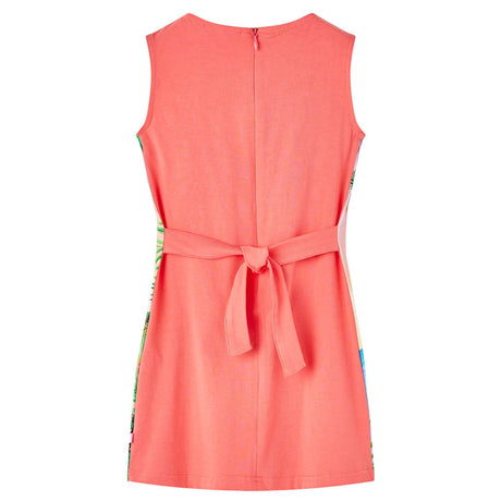 VidaXL Kinderkleid 140 Koralle