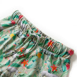 VidaXL Kindershorts mit Kordelzug 140 helles Khaki