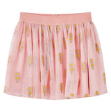 VidaXL Kinderrock mit Tüll 116 Hellrosa