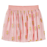 VidaXL Kinderrock mit Tüll 128 Hellrosa