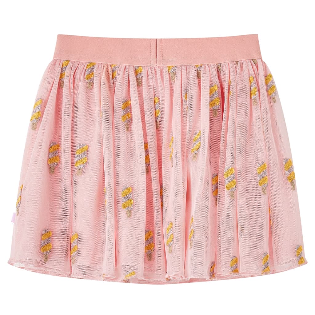 VidaXL Kinderrock mit Tüll 140 Hellrosa
