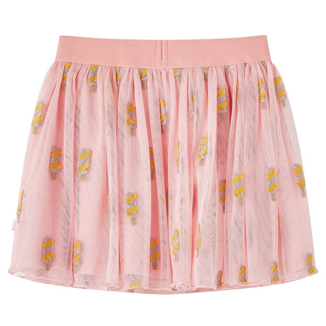 VidaXL Kinderrock mit Tüll 140 Hellrosa