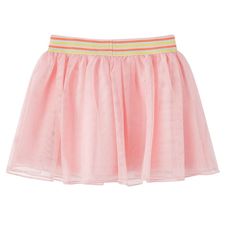 VidaXL Kinderrock mit Tüll 92 Hellrosa