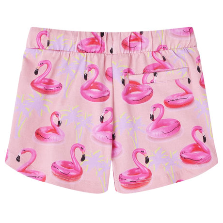 VidaXL Kindershorts mit Kordelzug 104 Hellrosa