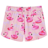 VidaXL Kindershorts mit Kordelzug 140 Hellrosa