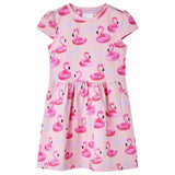 VidaXL Kinderkleid 92 hellrosa
