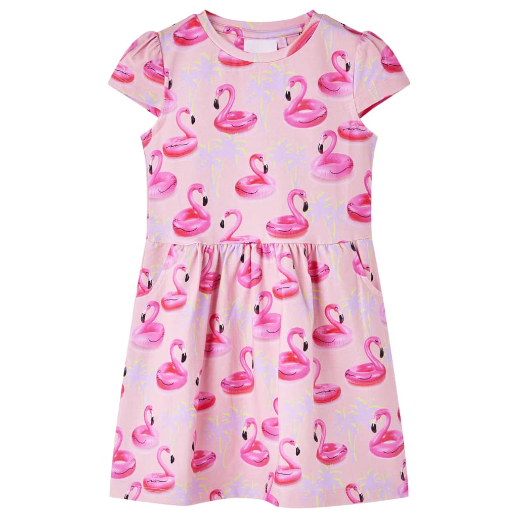 VidaXL Kinderkleid 104 hellrosa