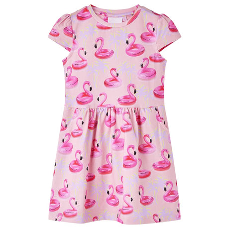 VidaXL Kinderkleid 104 hellrosa