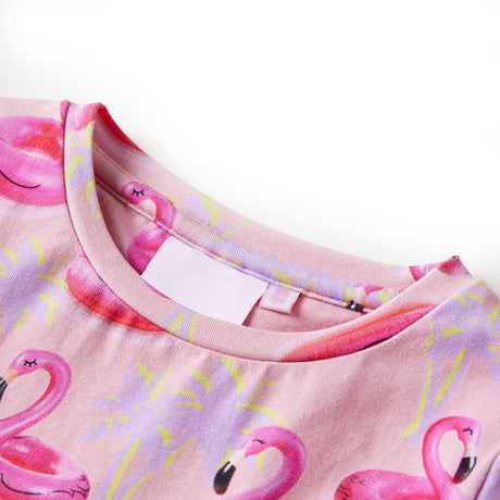 VidaXL Kinderkleid 104 hellrosa