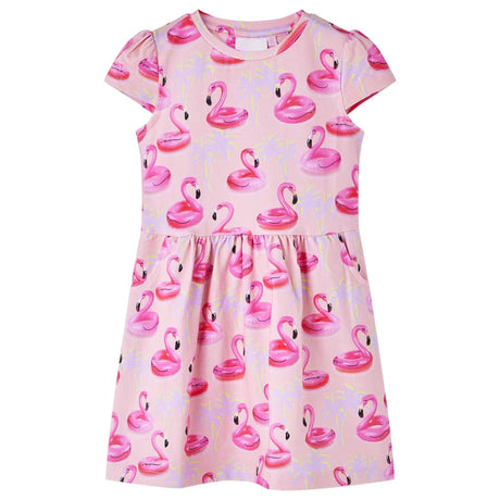 VidaXL Kinderkleid 128 hellrosa