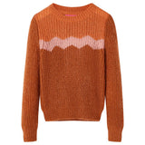 VidaXL Kinderpullover gestrickt 116 cognacfarben