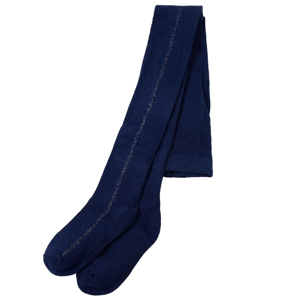 VidaXL Kinderstrumpfhose 128 Marineblau