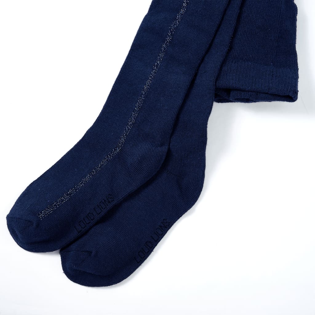 VidaXL Kinderstrumpfhose 128 Marineblau