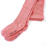 VidaXL Kinderstrumpfhose 140 Altrosa