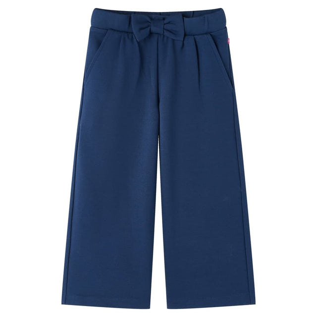 VidaXL Kinderhose mit weitem Bein 92 Marineblau