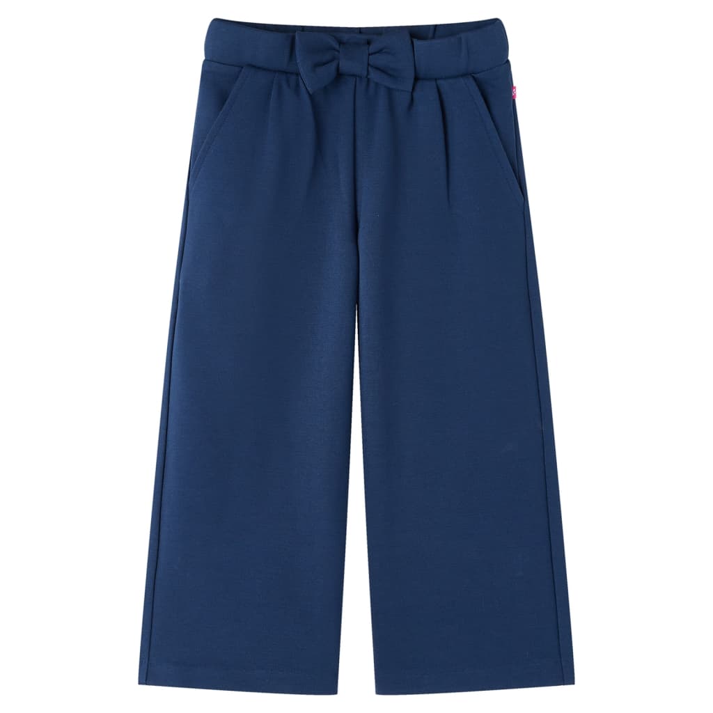 VidaXL Kinderhose mit weitem Bein 104 Marineblau