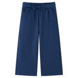 VidaXL Kinderhose mit weitem Bein 104 Marineblau