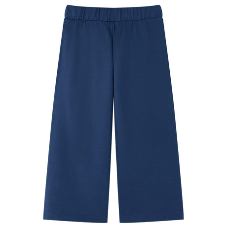 VidaXL Kinderhose mit weitem Bein 104 Marineblau