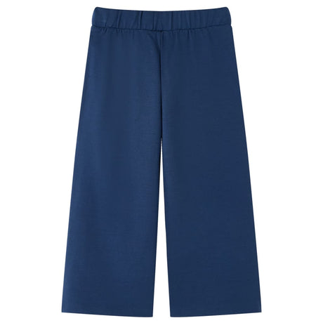 VidaXL Kinderhose mit weitem Bein 116 Marineblau
