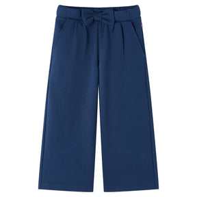 VidaXL Kinderhose mit weitem Bein 128 Marineblau