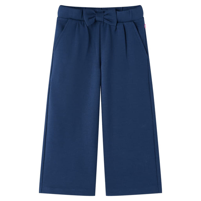 VidaXL Kinderhose mit weitem Bein 128 Marineblau